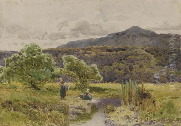 The Mountain Stream - view 1
