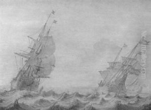 Navire Hollandais Sur Une Mer Legerement Agitee
Navire Hollandais Sur Une Mer Legerement Agitee by Heerman Witmont