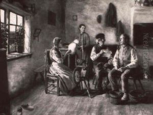 In Der Bauernstube by Reinhold De Witt