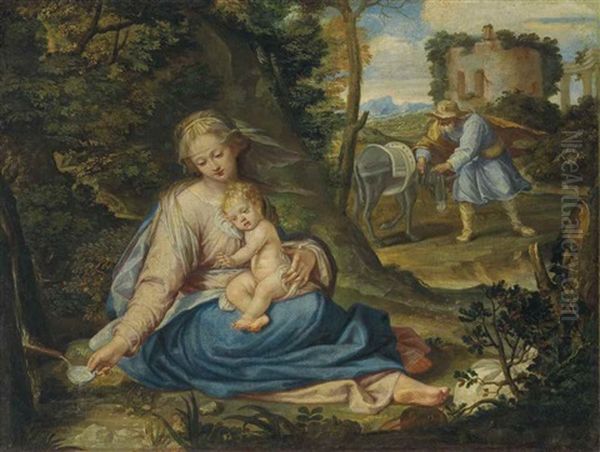 The Rest On The Flight Into Egypt - view 1