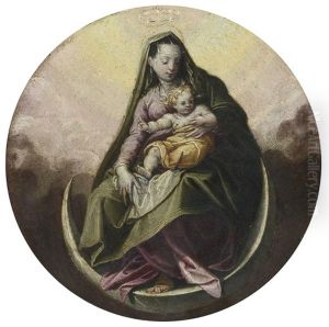 The Virgin And Child by Peter de Witte the Elder