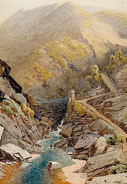Scottish Suspension Bridge - view 1