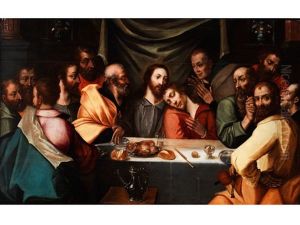 Das Letzte Abendmahl by Peter de Witte the Elder