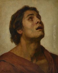 Portrait D'homme En Extase Portrait D'homme En Extase