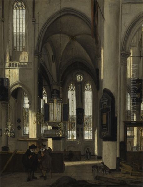 Interior Of A Gothic Protestant Church - view 1