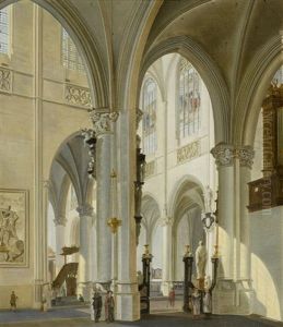 Interieur Einer Kirche by Emanuel de Witte