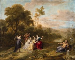Euridice And Her Companions by Gaspar de Witte