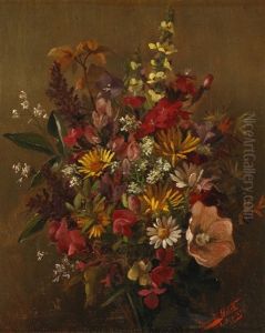Blumenstillleben by Robert Wittek Von Saltzberg