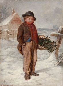 Gathering Christmas Holly