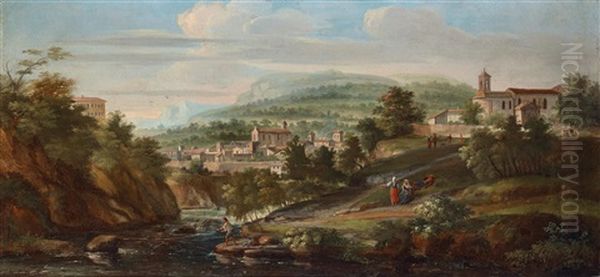 An Ideal River Landscape - view 1