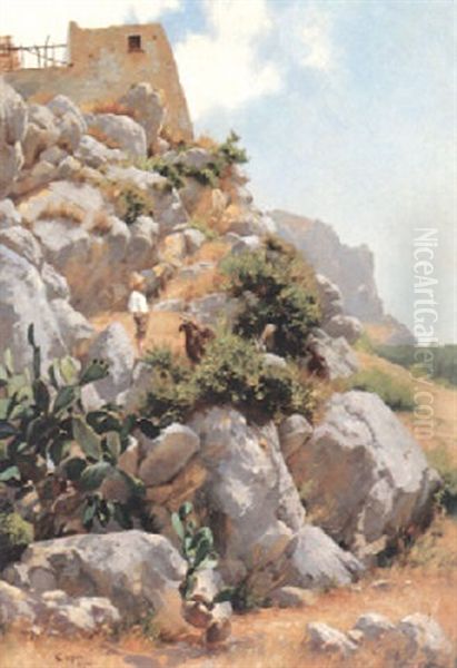Auf Capri - view 1