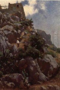 Auf Capri by Walther Guenther Julian Witting
