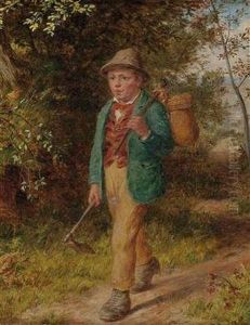 Wandernder Handwerksbursche by Valentin Walter Bromley