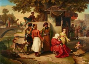 An Oriental Scene In Smyrna