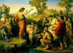 Die Predigt Johannes Des Taeufers In Der Wueste