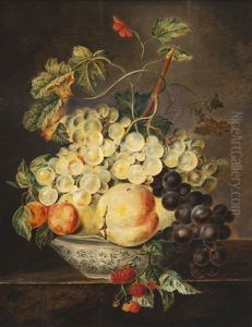 Still Life With Fruit by Petronella Woensel