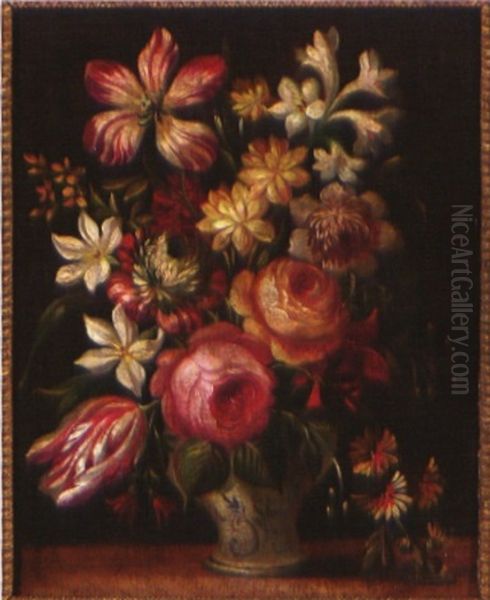Blumenbouquet In Vase - view 1