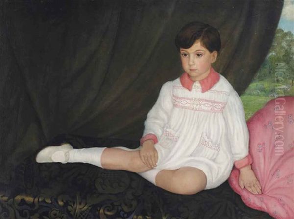Seated Boy - view 1