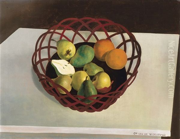 Panier De Fruits Avec Poire Coupee (ca.1926-1928) - view 1