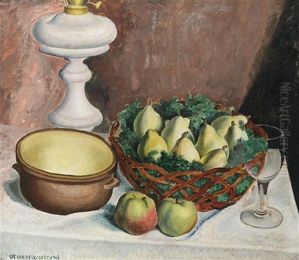 Nature Morte Aux Poires Et Aux Pommes - view 1