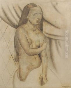 Jeune Fille Nue by Gustave van de Woestyne