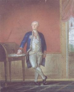 Portrait Of Adolf Friedrich Iv, Duke Of Mecklenburg-strelitz by Daniel Woge