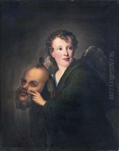 Amor Mit Maske by Christoph Wilhelm Wohlien
