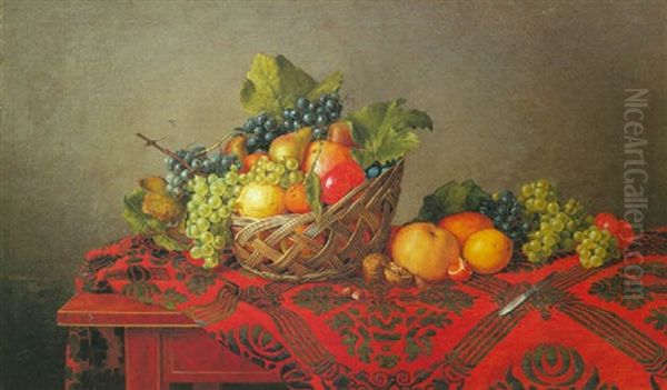 Composizione Di Frutta Su Un Tappeto - view 1