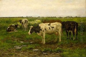 Een Grijze Namiddag by Herman Gerhardus Wolbers