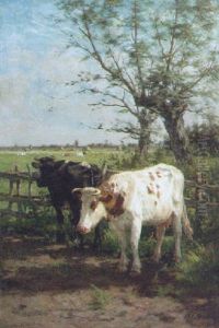Out To Pasture by Herman Gerhardus Wolbers