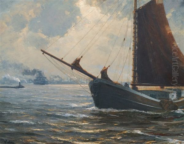 Hamburg Harbour - view 1