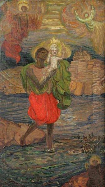 St. Christopher Carrying Jesus - view 1
