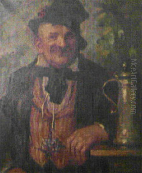 Mann Mit Bierkrug - view 1