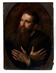 Portrait D'un Moine En Priere by Artus Wolfaerts