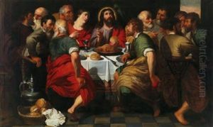 The Last Supper (collaboration With Workshop) by Artus Wolfaerts