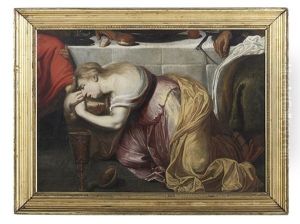 Mary Magdalene Anointing Christ's Feet