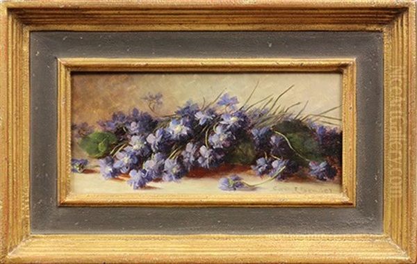 Still Life With Violets - view 1