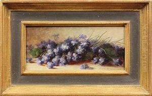 Still Life With Violets by Sarah Bender de Wolfe