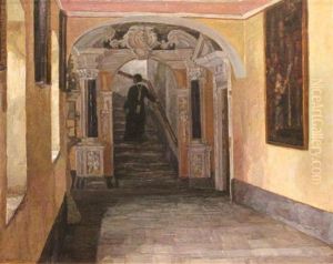 Interior by Eugen Wolff