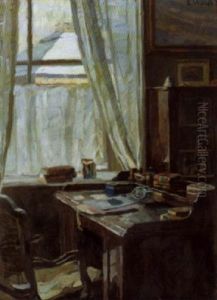 Arbeitszimmerinterieur