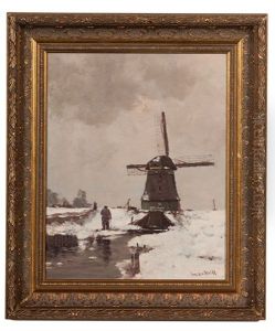 Winter Landscape by Gustav Wolff