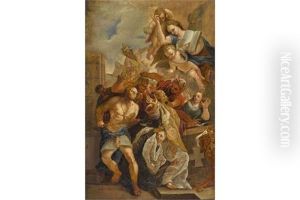 Martyrium Des Hl. Matthaus by Johann Andreas Wolff