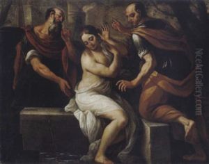 Susanna Und Die Beiden Alten by Johann Andreas Wolff