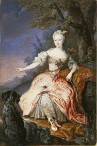 Erzherzogin Maria Theresia Von Osterreich by Georg Andreas Wolfgang