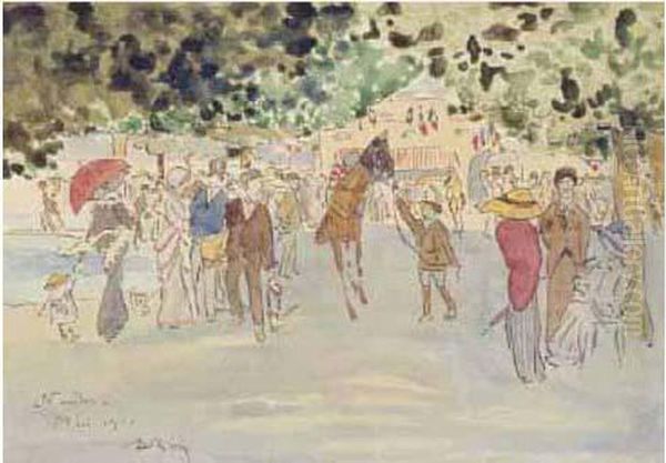 Aux Courses, Le Rond Depresentation, 1912. - view 1