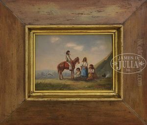 Gypsy Encampments (2 Works) by Joseph Wolfram