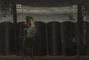 Couple Dans La Rue by Hubert Wolfs