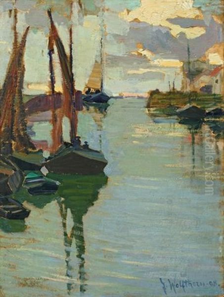 Segelboote (veere In Holland) - view 1