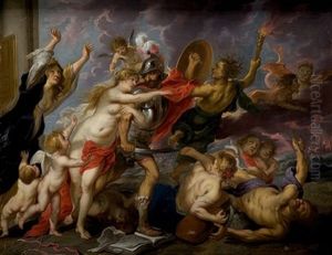 Los Males De La Guerra by Victor Wolfvoet the Younger