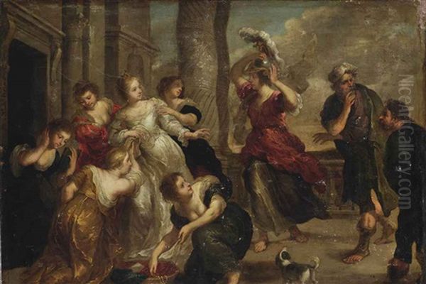 Achilles And The Daughters Of Lycomedes - view 1